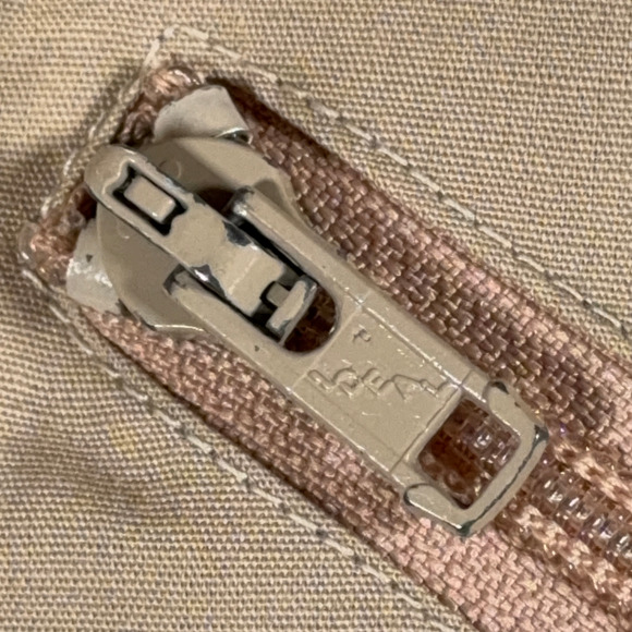 Vintage London Fog Jacket Adult MEDIUM 42 Brown Faux Fur Pile Lining Safari 70s - Picture 8 of 10